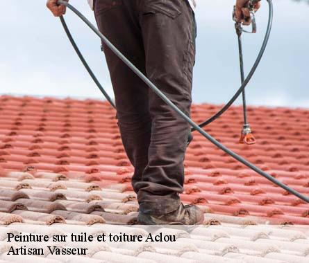 Peinture sur tuile et toiture  aclou-27800 Artisan Vasseur