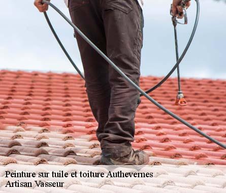 Peinture sur tuile et toiture  authevernes-27420 Artisan Vasseur