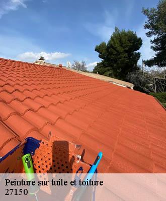 Peinture sur tuile et toiture  27150
