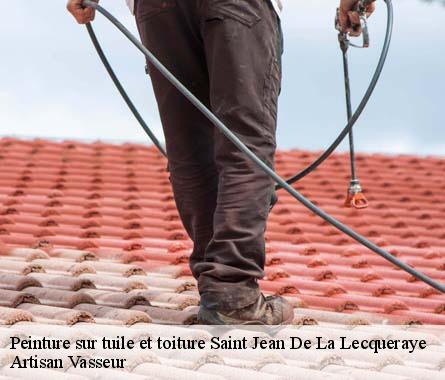 Peinture sur tuile et toiture  saint-jean-de-la-lecqueraye-27560 Artisan Vasseur