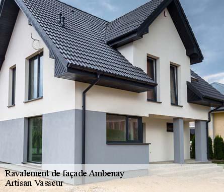 Ravalement de façade  ambenay-27250 Artisan Vasseur