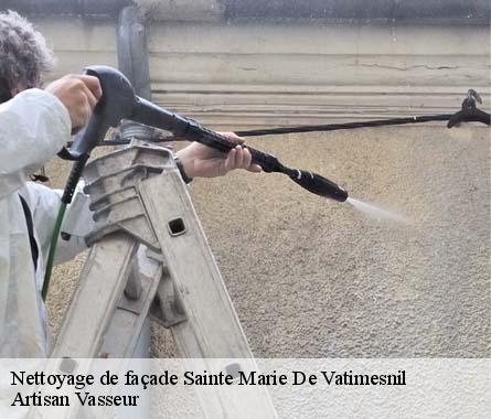 Nettoyage de façade  sainte-marie-de-vatimesnil-27150 Artisan Vasseur