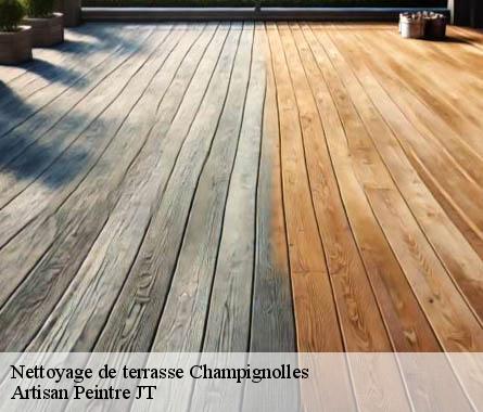 Nettoyage de terrasse  champignolles-27330 Artisan Peintre JT