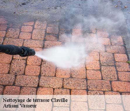 Nettoyage de terrasse  claville-27180 Artisan Vasseur