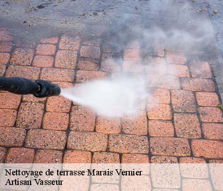 Nettoyage de terrasse  marais-vernier-27680 Artisan Vasseur