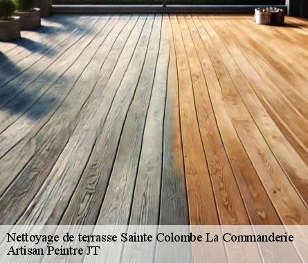 Nettoyage de terrasse  sainte-colombe-la-commanderie-27110 Artisan Peintre JT