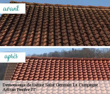Demoussage de toiture  saint-germain-la-campagne-27230 Artisan Peintre JT