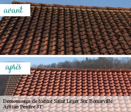 Demoussage de toiture  saint-leger-sur-bonneville-27210 Artisan Peintre JT