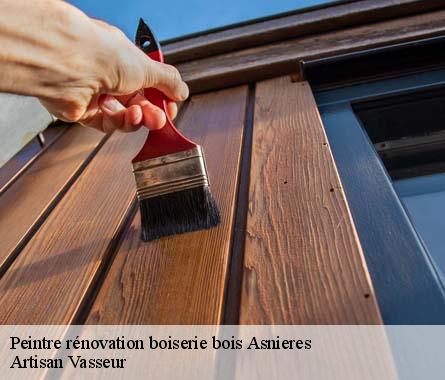Peintre rénovation boiserie bois  asnieres-27260 Artisan Vasseur