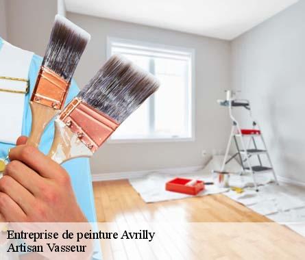 Entreprise de peinture  avrilly-27240 Artisan Vasseur