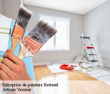 Entreprise de peinture  breteuil-27160 Artisan Vasseur